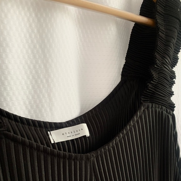 ‘Nothing Fits But’ black maternity jumpsuit - Picture 2 of 3